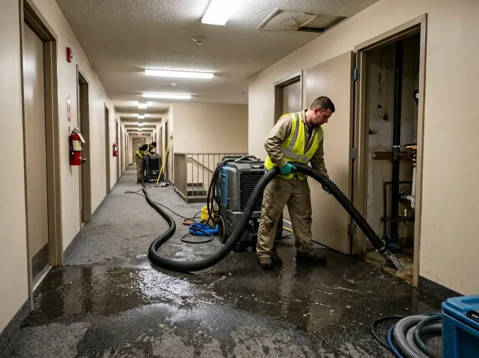 multi-unit-apartment-hallway-f-005 — frequently asked questions, Emergency Burst Pipe Water Extraction & Removal in White Ro…